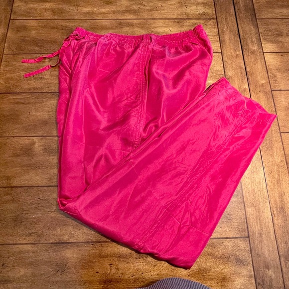 Diana D'or 100% Silk Sz Large 2-Piece Set Vintage 80s/90s NWT Zip Front S1026-01 - Picture 3 of 10